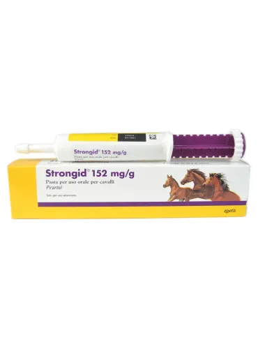 Strongid Zoetis 152 mg/g sospensione orale pasta 1 siringa 26 g