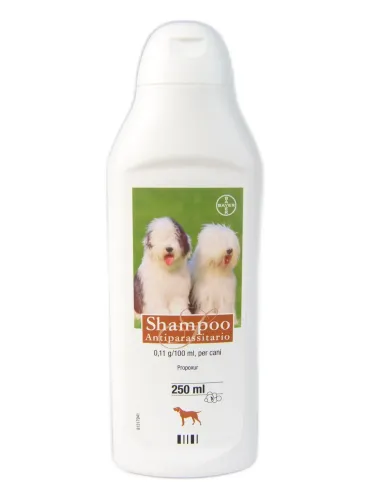 Shampoo Antiparassitario Bayer flacone ovale  da 250 ml