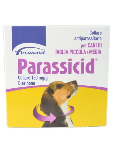 Parassicid Collare per cani di taglia piccola e media Formevet 60 cm