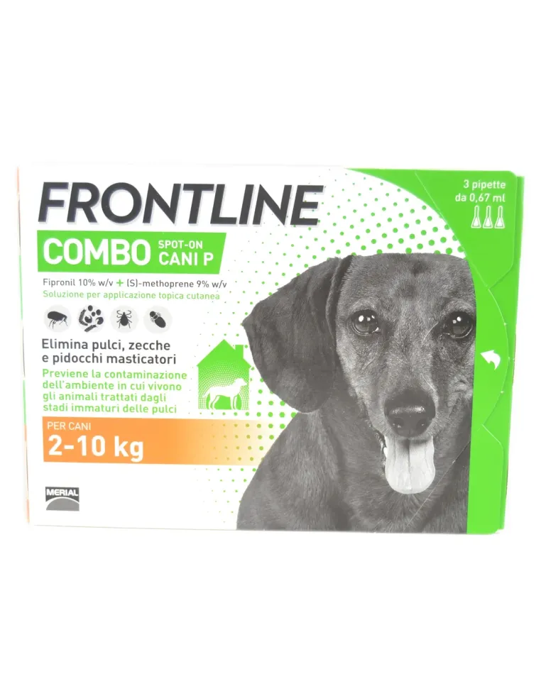Frontline Combo Spot-On Cani Piccoli Boehringer 3 pipette da 0.67 ml
