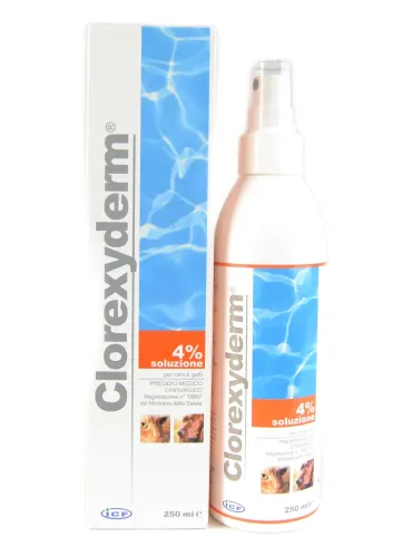 Clorexyderm Soluzione 4% ICF soluzione 250 ml