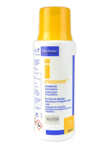 Pyoderm Glyco Virbac shampoo 200 ml
