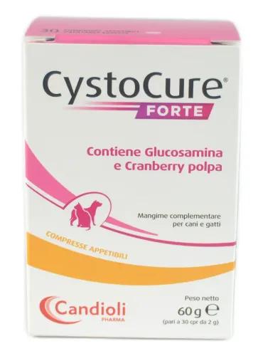 Cystocure Forte Candioli 30 compresse da 2 g - 60 g