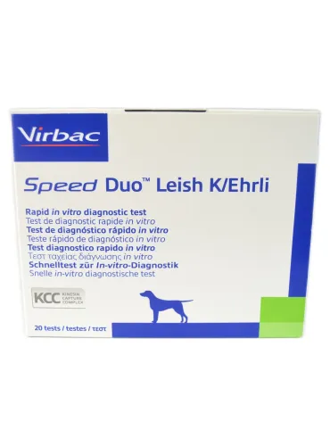 Speed Duo Leish K Ehrli 20 Virbac 20 tests