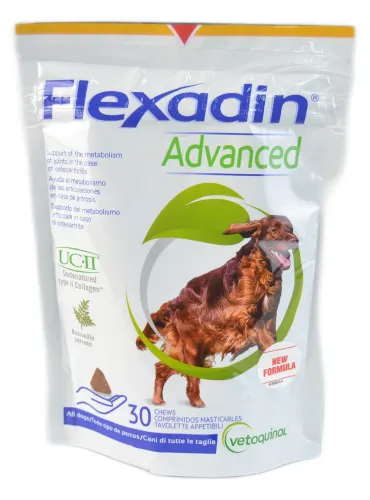 Flexadin Advanced New Vetoquinol 30 tavolette appetibili 90 g