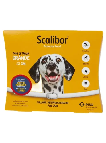 Scalibor Protector Band collare da 65 cm per cani grandi MSD